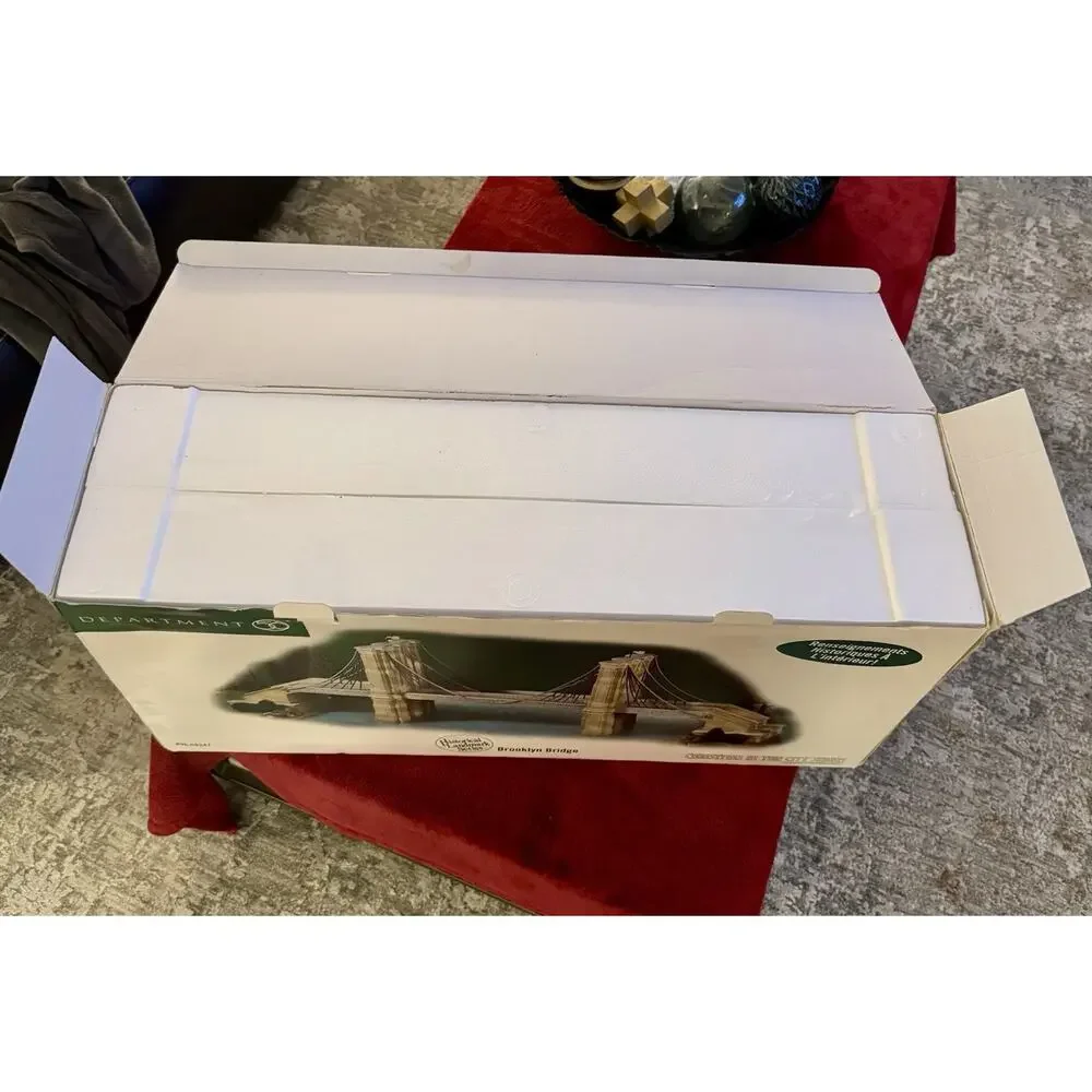 Department 56 Brooklyn Bridge Christmas in the City - NIB - Retired - RARE